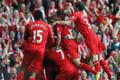 Radost fotbalistů Liverpoolu
