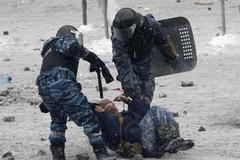 Ukrajina - Kyjev - nepokoje - 23. 1.