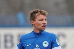 Jan Rajnoch v dresu Slovanu Liberec