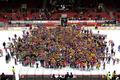 VIDEO Hokejisté Českých Budějovic se loučí s fanoušky na konci sezony