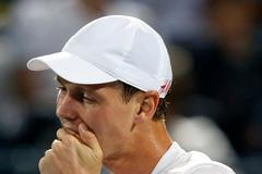 Tomáš Berdych na turnaji v Dubaji 2014