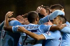 Radost hráčů Manchesteru City