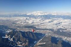 Přelet balonem nad Tatrami