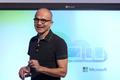 Microsoft CEO Satya Nadella speaks at a Microsoft event in San Francisco