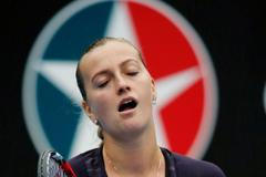 Petra Kvitová na turnaji v Sydney 2014