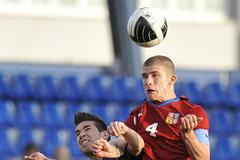 Pavel Čmovš v utkání s Andorrou (2011)