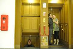 Opera ve výtahu, Ostrava, 13. května 2013