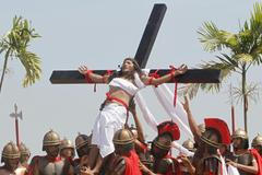 Fotogalerie: Krvavé oslavy Velkého pátku na Filipínách