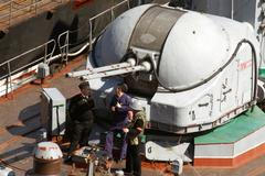 Ruští námořníci v Sevastopolu.