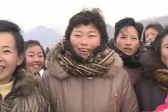 Slavnostní otevření ski areálu v Severní Korey