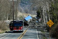 Sesuv půdy ve státě Washington