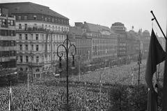 Manifestace za Protektorátu