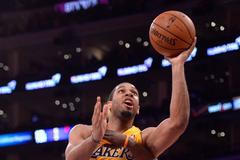 NBA: New York Knicks at Los Angeles Lakers (Xavier Henry)