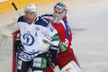 Hokej, KHL, Lev Praha - Dynamo Moskva: Petri Vehanen - Leo Komarov