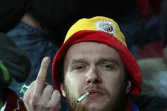 GL, Sparta - Mladá Boleslav: fanoušek Sparty