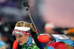 Soči 2014, biatlon štafeta Ž: Gabriela Soukalová