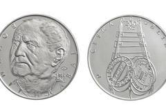 Pamětní dvousetkoruna Bohumil Hrabal