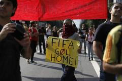 FIFA go home. Protesty v Sao Paulo