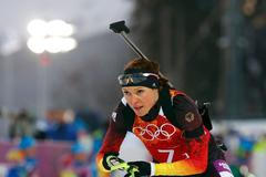 Evi Sachenbacherová-Stehleová na OH v Soči