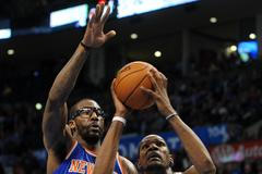Amar'e Stoudemire a Kevin Durant