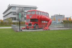 Autobus před Agrofertem