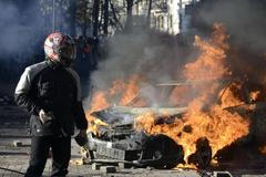 Ukrajina - protesty 18. 2. 2014