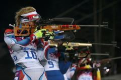 Soči 2014, biatlon hromadný start Ž: Gabriela Soukalová