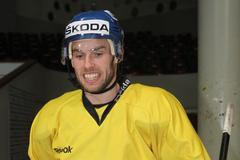 Trénink hokejové reprezenatace: Vladimír Svačina