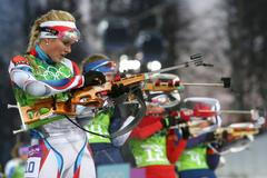 Soči 2014, biatlon štafeta Ž: Gabriela Soukalová