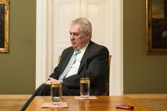 Miloš Zeman k situaci na Ukrajině