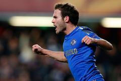 Fotbal, Evropská liga, Chlesea - Steaua: Juan Mata