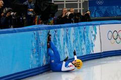 Kateřina Novotná upadla při short tracku