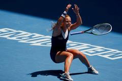 Dominika Cibulková ve čtvrtfinále Australian Open 2014