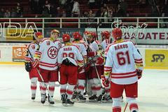 Třinec - Pardubice: smutní hráči Třince