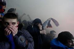 Kouřová bomba přerušila utkání mezi Villarrealem a Celtou