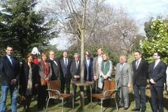 Havlův pomník v Barceloně