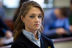 Rachel Canning attends a hearing in her lawsuit against her parents Sean and Elizabeth Canning, in Morristown