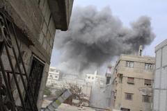 Sýrie barelové bomby