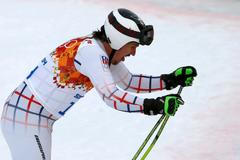 Ondřej Bank při tréninku na OH v Soči 2014