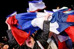 Ukrajina - Krym - Rusko - referendum - oslavy