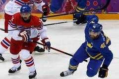 Soči 2014, ČR-Švédsko: Tomáš Plekanec - Henrik Zetterberg