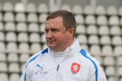 Trénink reprezentace před Norskem