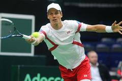 Davis Cup: Česko - Nizozemsko, Tomáš Berdych, Thiemo de Bakker