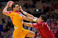 Makedonie proti Rakousku na ME v házené 2014