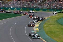 F1, VC Austrálie 2014: start