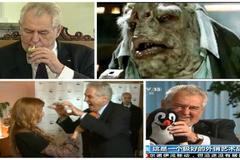 Miloš Zeman - parodie - koláž