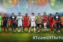 Jedenáctka roku 2013 podle fanoušků (UEFA)