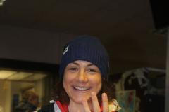 Odlet první části výpravy na Hry v Soči (Erbanová)