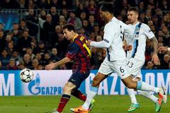 Lionel Messi (Liga mistrů, Barcelona - Manchester City)