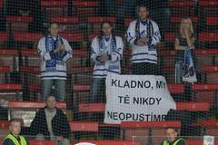 Extraliga: Třinec - Kladno (fanoušci Kladna)